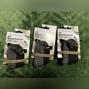 New - Smartwool hiking socks. Kid’s Large.